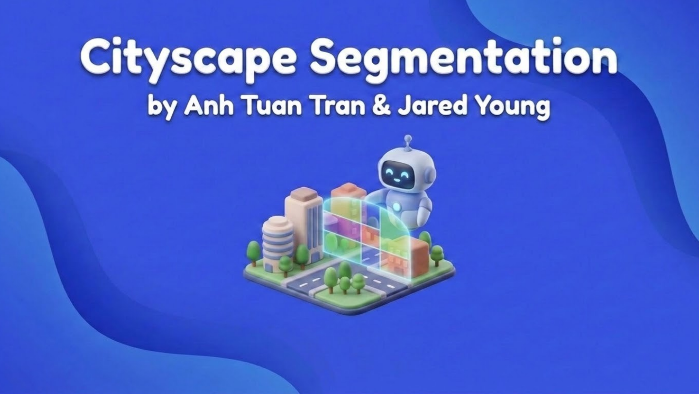 Cityscape Segmentation Presentation slide 1 of 16